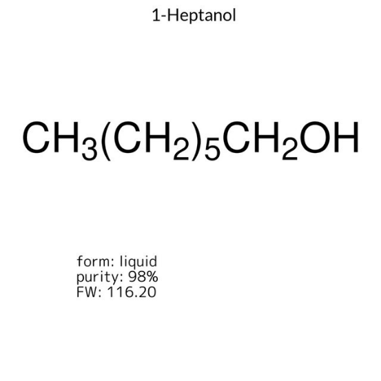 1-Heptanol, 1 X 2.5 L (H2805-2.5L)