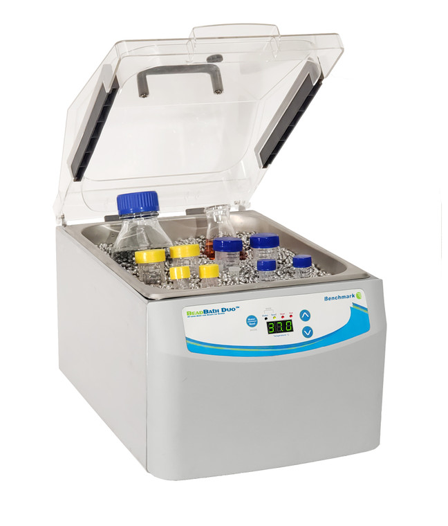 Benchmark Scientific  B2410 BeadBath Duo 10L Dual Function Water and Bead Bath With Hinged Lid, 115V