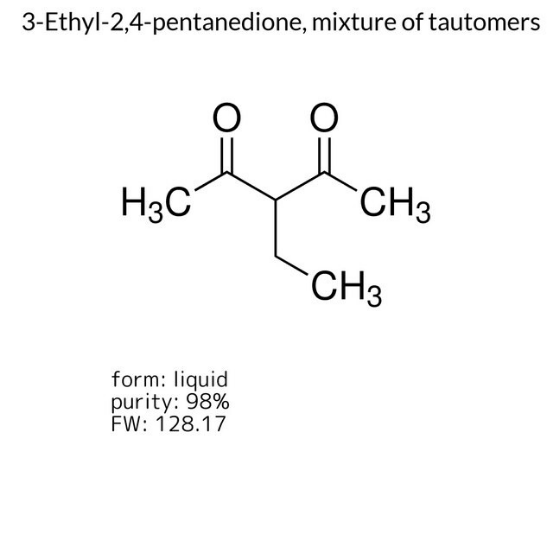 3-Ethyl-2,4-pentanedione, mixture of tautomers, 1 X 25 g (282979-25G)