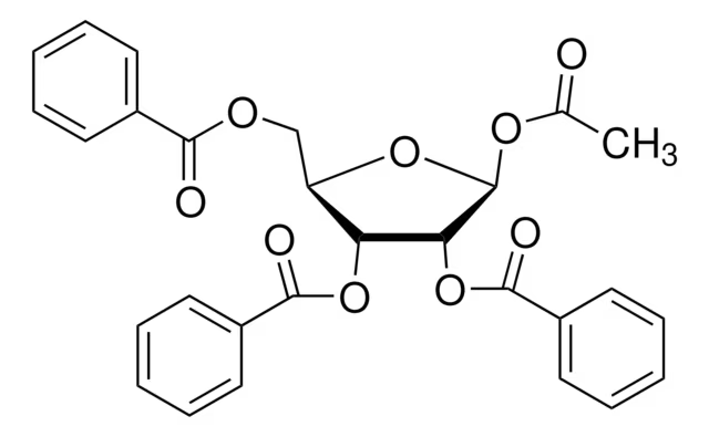 β-ᴅ-Ribofuranose 1-acetate 2,3,5-tribenzoate, 1 X 10 g (159018-10G)