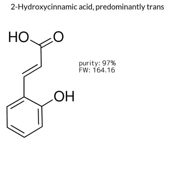 2-Hydroxycinnamic acid, predominantly trans, 1 X 25 g (H22809-25G)