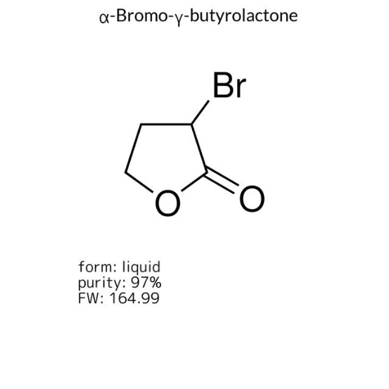 α-Bromo-γ-butyrolactone, 1 X 100 g (B59608-100G)