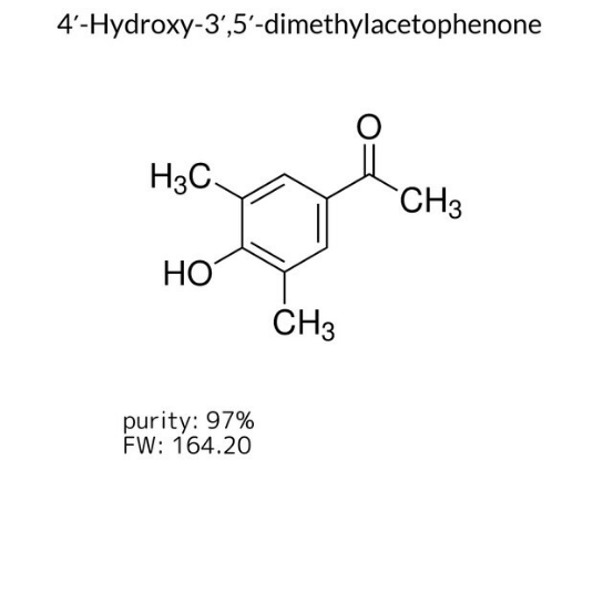 4′-Hydroxy-3′,5′-dimethylacetophenone, 1 X 25 g (546402-25G)