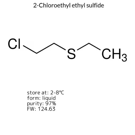 2-Chloroethyl ethyl sulfide, 1 X 25 g (242640-25G)