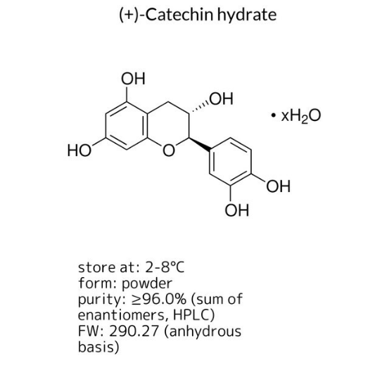 (+)-Catechin hydrate, 1 X 10 g (22110-10G)