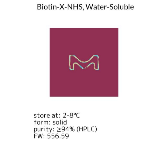 Biotin-X-NHS, Water-Soluble, 1 X 50 mg (203189-50MG)