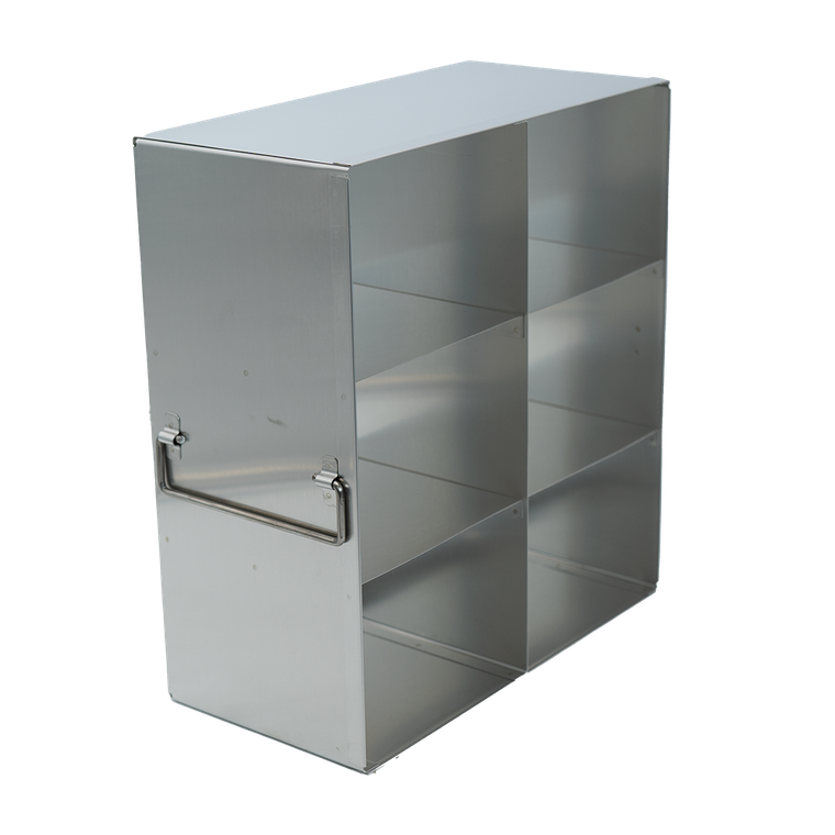 Upright Freezer Racks for 3.75″ Boxes- Rack Only- 2 Boxes Deep x 3 Boxes High