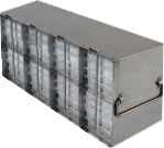 Upright Freezer Racks for 96-Well and 384-Well Plates with Locking Rod – Rack Only (51-54 Plates)