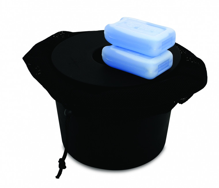 Lab Armor® Chill Bucket Kit, No Beads, (2) Chill Packs