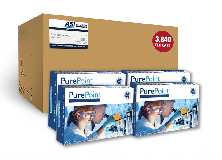 PurePoint 10ul XL Reload Refillable Pipette Tips, 960/box, 3840/case