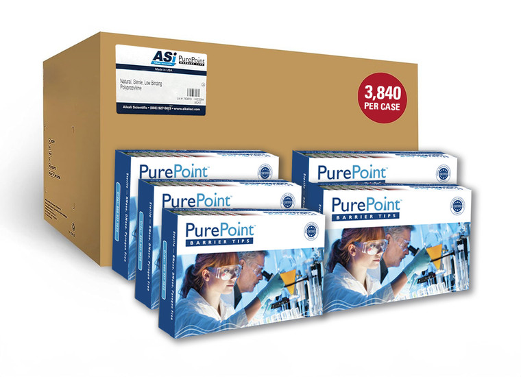 PurePoint™ 1000uL Universal Filter Tips, Low Retention, 768/box, 3840/case