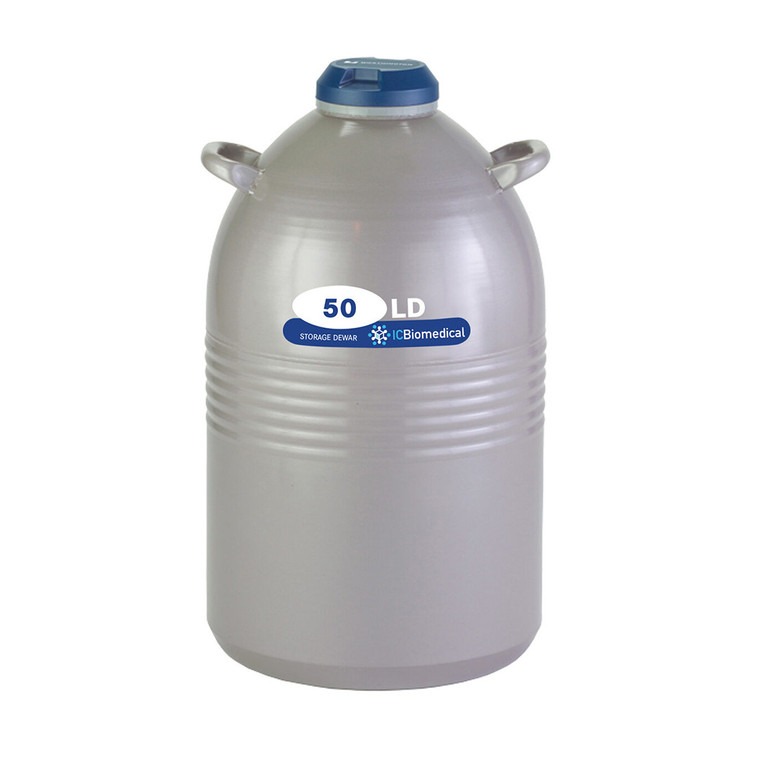 IC Biomedical® LD50 Aluminum Cryogenic Dewar, (Capacity: 50L)