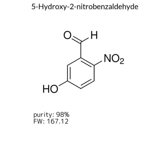 5-Hydroxy-2-nitrobenzaldehyde, 1 X 25 g (H48107-25G)