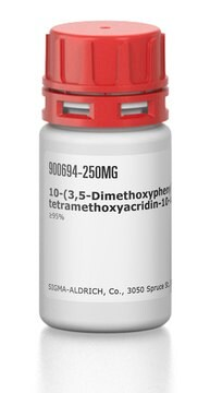 10-(3,5-Dimethoxyphenyl)-9-mesityl-1,3,6,8-tetramethoxyacridin-10-ium tetrafluoroborate, 1 X 250 mg (900694-250MG)