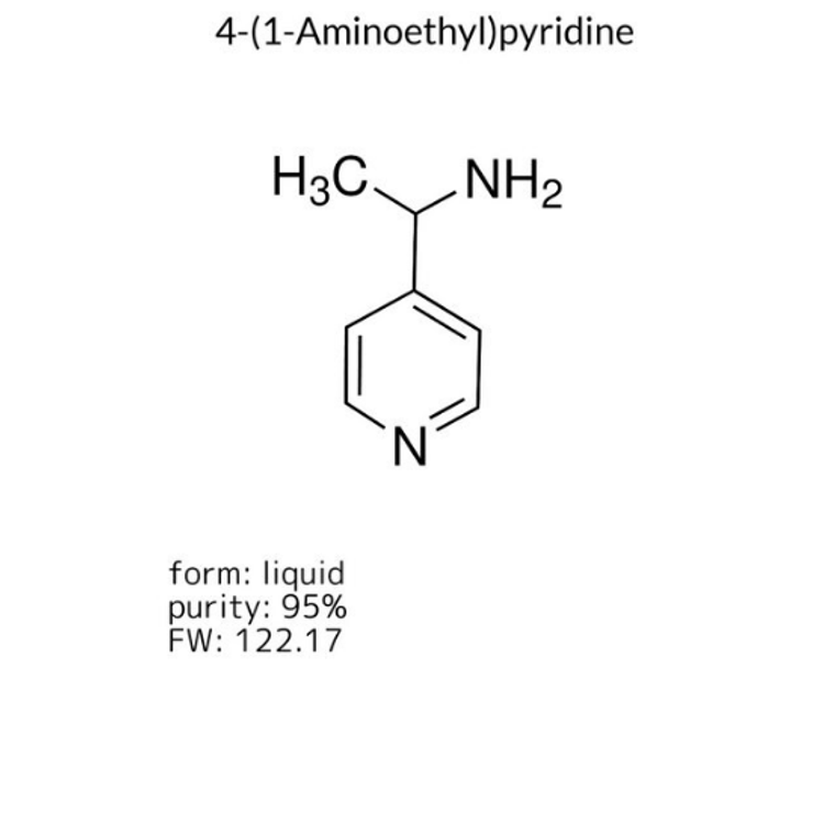 4-(1-Aminoethyl)pyridine, 1 X 1 g (685747-1G)