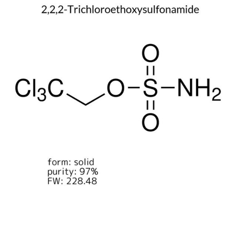 2,2,2-Trichloroethoxysulfonamide, 1 X 10 g (663727-10G)