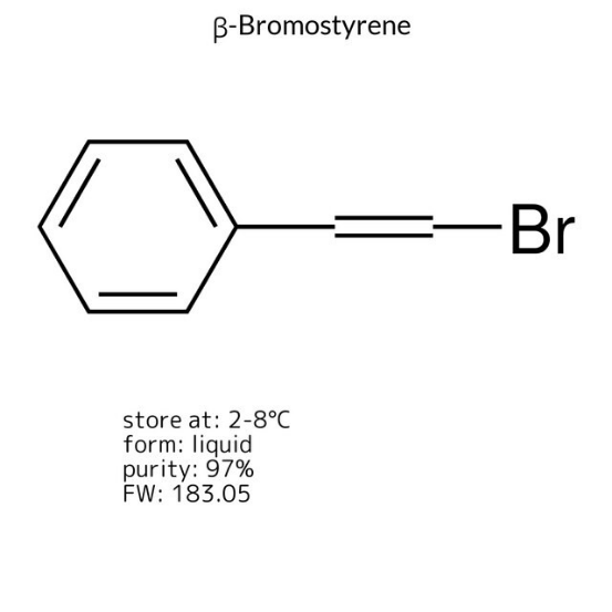 β-Bromostyrene, 1 X 5 g (157449-5G)