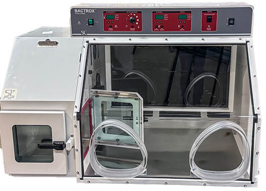 BACTROX Hypoxia/Microaerophilic Chamber, 1 - 20% O2 Control, 115V, 300 Plate Capacity