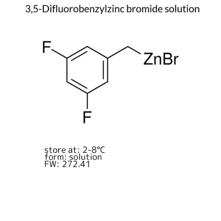 3,5-Difluorobenzylzinc bromide solution, 1 X 50 mL (499471-50ML)