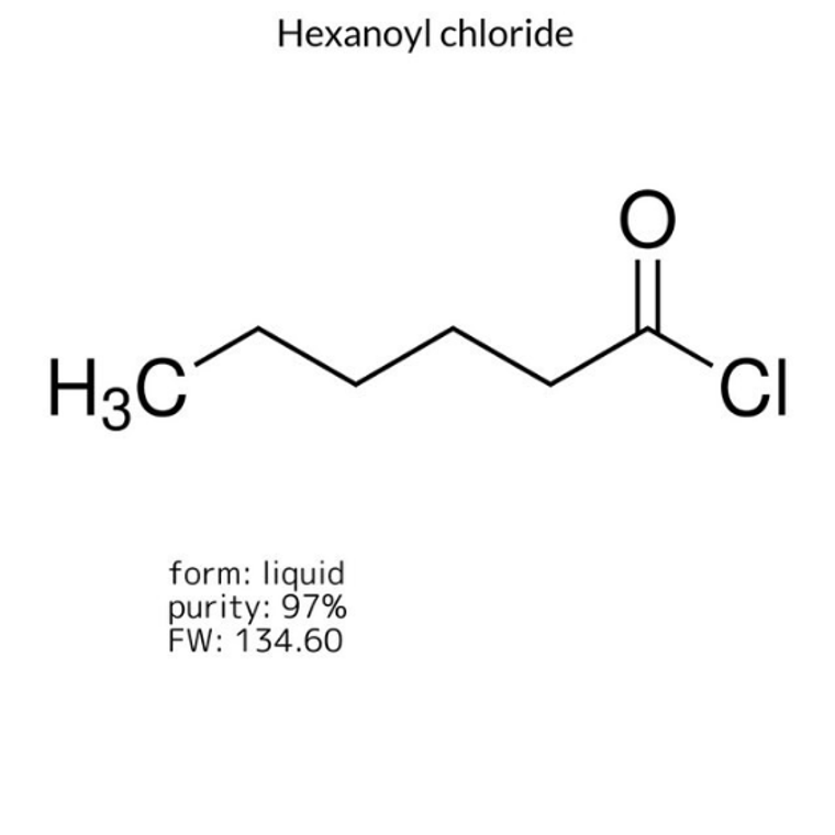 Hexanoyl chloride, 1 X 100 mL (156957-100ML)