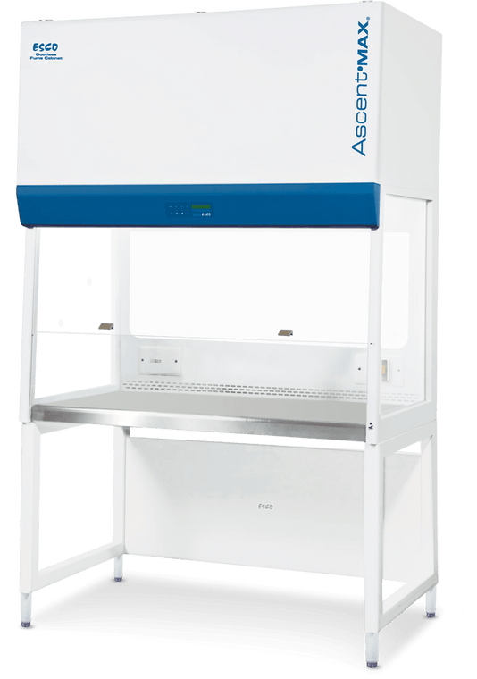Esco® Ascent™ Max – D Series Ductless Fume Hood - with Transparent Back Wall, 4ft/1.2m, (ADC-4D2) Requires 2 CF_-2 Filter