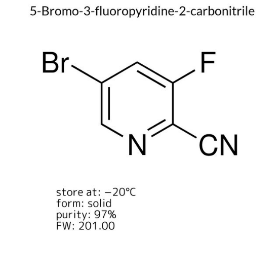 5-Bromo-3-fluoropyridine-2-carbonitrile, 1 X 1 g (755028-1G)