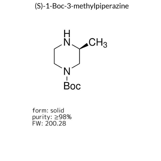 (S)-1-Boc-3-methylpiperazine, 1 X 5 g (63207-5G-F)