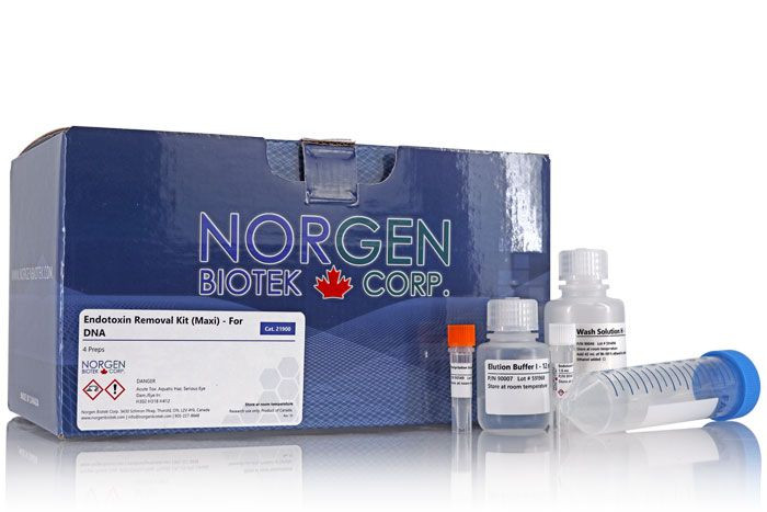 Norgen Biotek™ Endotoxin Removal Kit (Maxi) - For DNA, 4 Preps