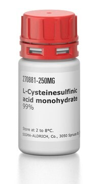 ʟ-Cysteinesulfinic acid monohydrate, 1 X 1 g (270881-1G)