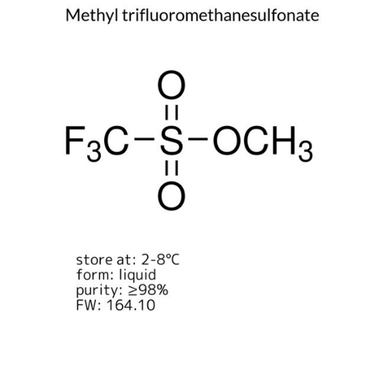 Methyl trifluoromethanesulfonate, 1 X 250 g (164283-250G)