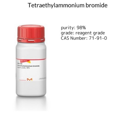 Tetraethylammonium bromide, 1 X 1 kg (140023-1KG)
