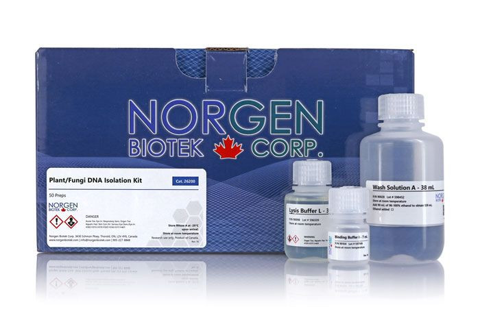 Norgen Biotek™ Plant/Fungi DNA Isolation 96-Well Kit, 2 Plates