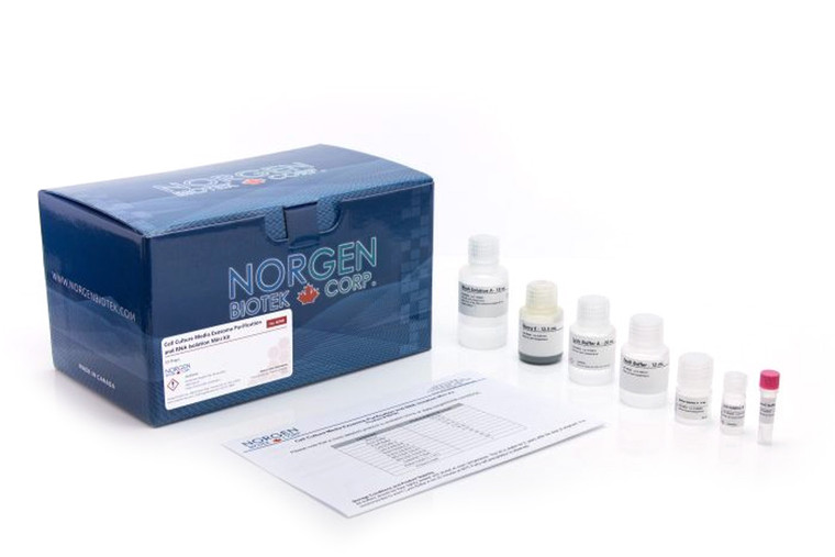 Norgen Biotek™ Cell Culture Media Exosome Purification and RNA Isolation Mini Kit, 50 Preps