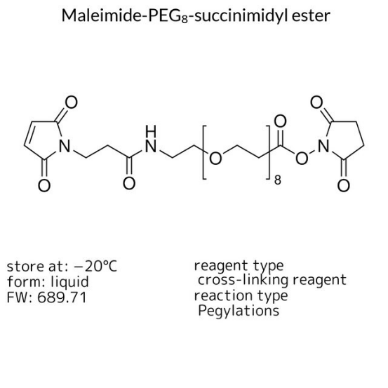 Maleimide-PEG₈-succinimidyl ester, 1 X 250 mg (746207-250MG)