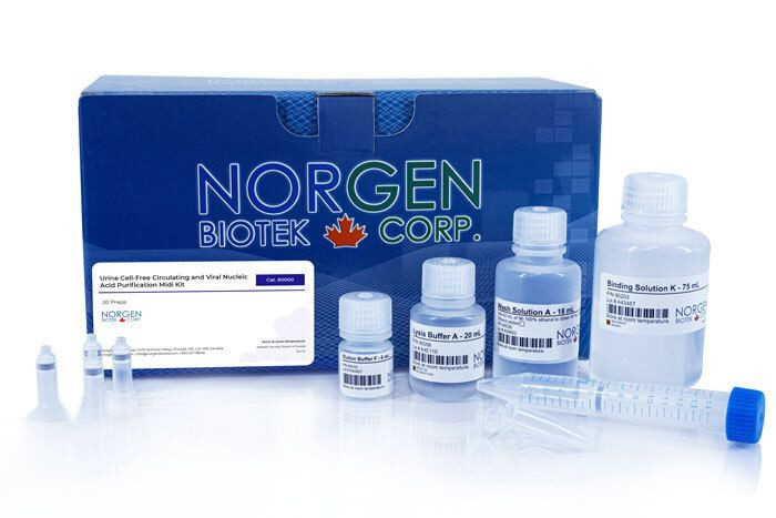 Norgen Biotek™ Urine Cell-Free Circulating and Viral Nucleic Acid Purification Midi Spin Column Kit, 20 Preps