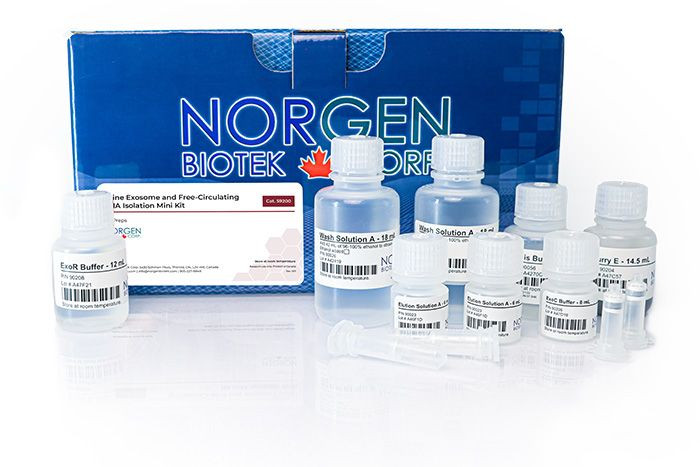 Norgen Biotek™ Urine Exosome and Free-Circulating RNA Isolation Mini Spin Column Kit, 50 Preps
