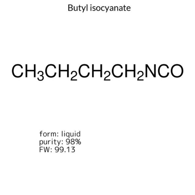 Butyl isocyanate, 1 X 25 mL (B95736-25ML)
