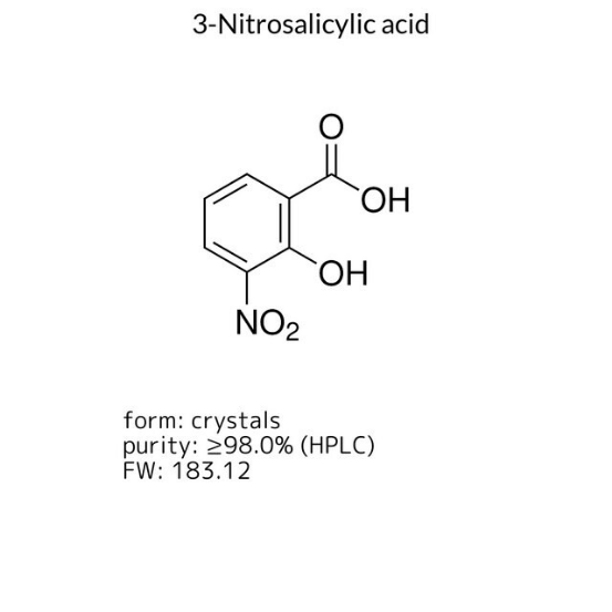 3-Nitrosalicylic acid, 1 X 5 g (73815-5G)