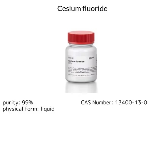 Cesium fluoride, 1 X 100 g (198323-100G)