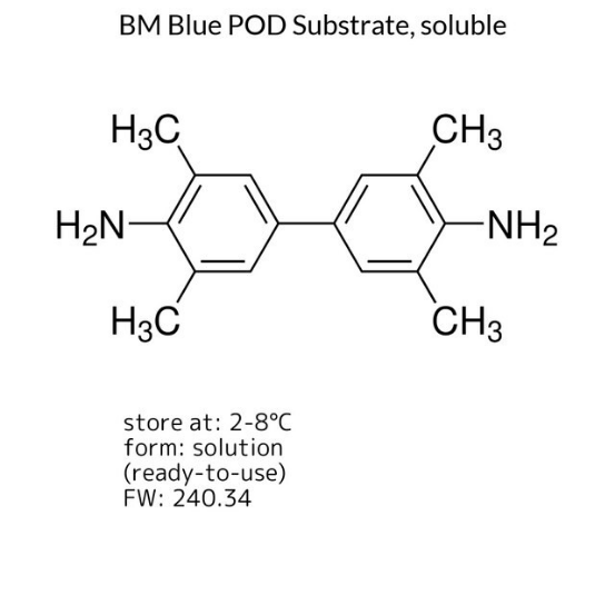 BM Blue POD Substrate, soluble, 100 mL (11484281001)