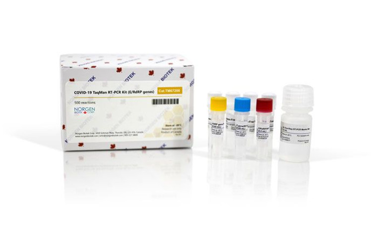 Norgen Biotek™ COVID-19/Influenza (A & B) TaqMan RT-PCR Kit, 50 Reactions