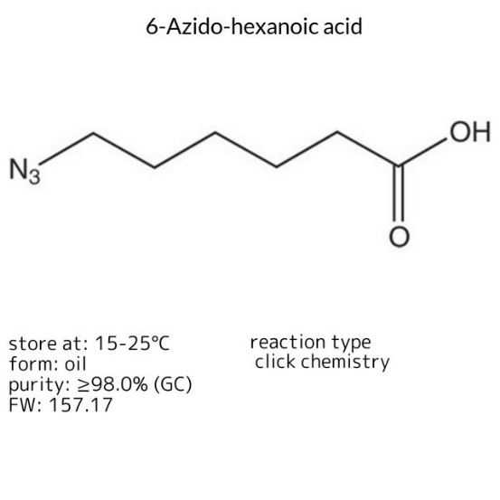 6-Azido-hexanoic acid, 1 g (8510970001)