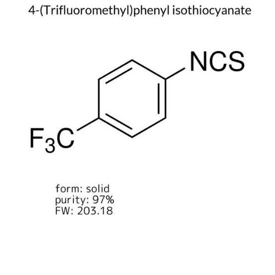 4-(Trifluoromethyl)phenyl isothiocyanate, 1 X 5 g (476099-5G)
