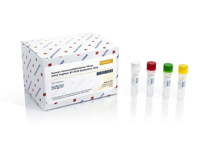 Norgen Biotek™ HIV TaqMan Probe/Primer and Control Set, 100 Reactions