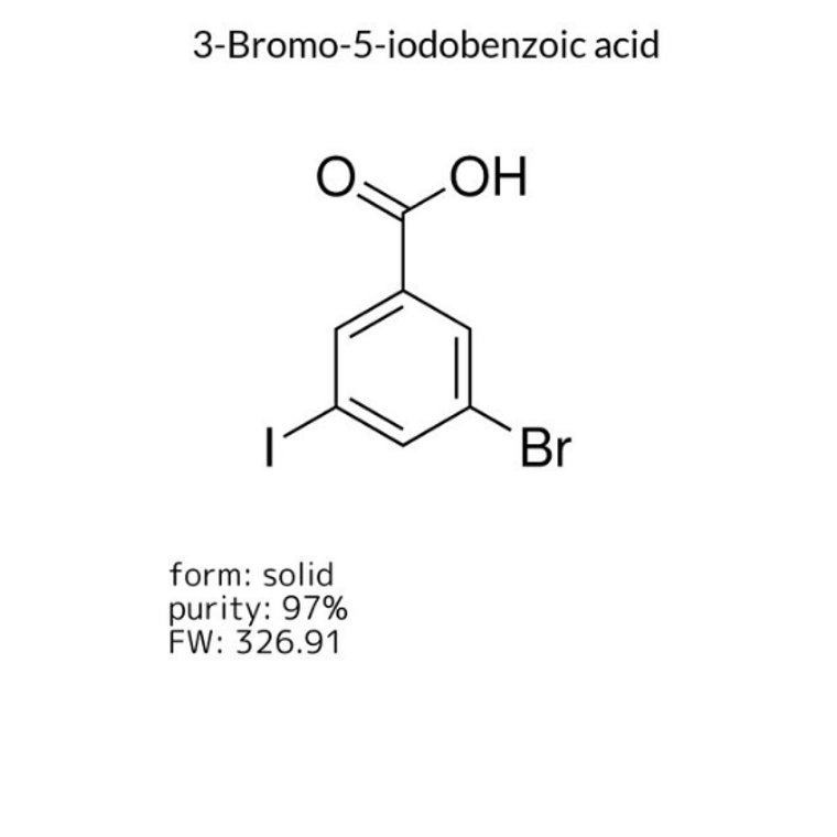 3-Bromo-5-iodobenzoic acid, 1 X 5 g (408085-5G)