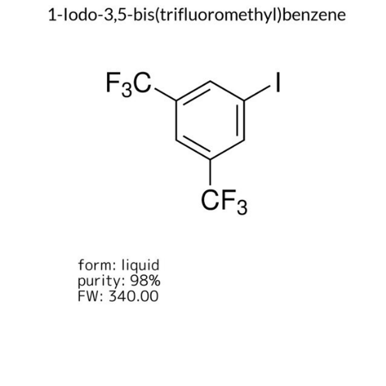 1-Iodo-3,5-bis(trifluoromethyl)benzene, 1 X 5 g (366706-5G)