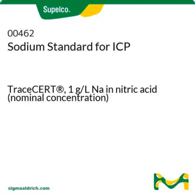 Sodium Standard for ICP, 1 X 100 mL (00462-100ML)