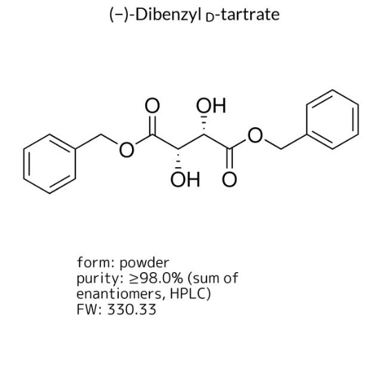 (−)-Dibenzyl ᴅ-tartrate, 1 X 1 g (95352-1G)