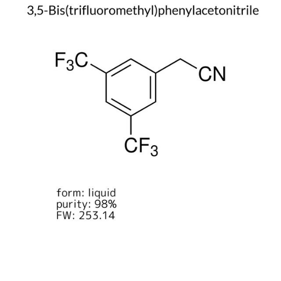 3,5-Bis(trifluoromethyl)phenylacetonitrile, 1 X 5 g (263427-5G)