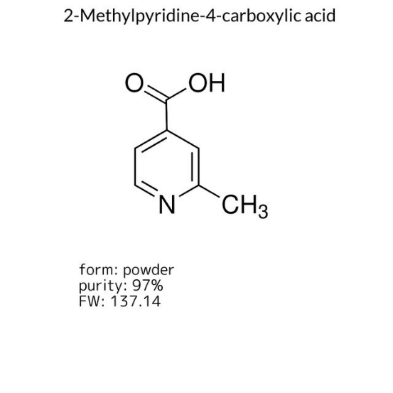 2-Methylpyridine-4-carboxylic acid, 1 X 1 g (687634-1G)